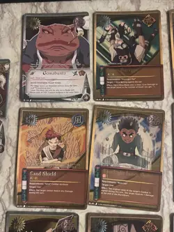 Naruto Ccg 1st Edition Super Rare Foil Lot Of 11 Card Game 2006 Excellent Cond! - Image 5