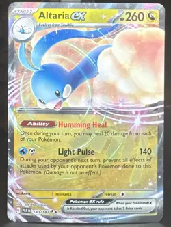 Pokemon Pokemon TCG Altaria ex 140/182 SV04: Paradox Rift Double Rare Holo Card - Image 1