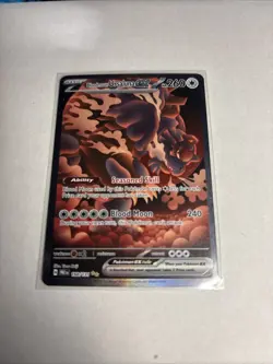 Pokemon TCG Bloodmoon Ursaluna EX Prismatic Evolutions Card 168/131 - Image 1