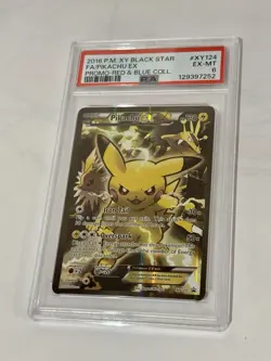 ⚡ Pikachu-EX XY124 – PSA 6 EX-MT – Pokemon Card 2016 - Image 3