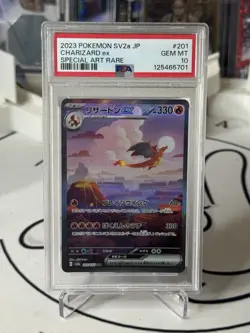 Charizard ex 201/165 Sv2a: Pokemon Card 151 Holo (Japanese) - Image 1