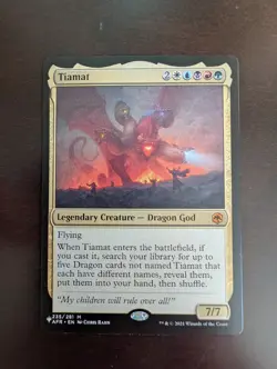 Magic the Gathering Tiamat The List Reprints #235 Regular NM - Image 1