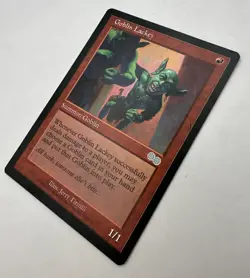 MTG * Goblin Lackey NM Never Played Urza's Saga Regular SellbyCyn - Image 2
