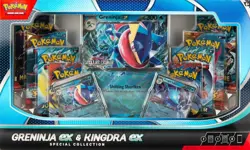 Pokemon Greninja ex & Kingdra ex Special Collection Lot of 6 Sealed - Image 2