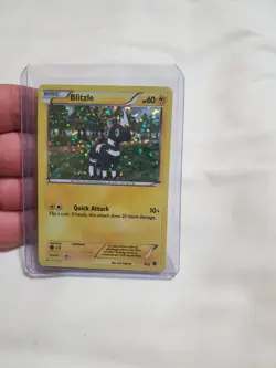 2011 Pokemon TCG McDonald’s Promo Blitzle Confetti Holo 6/12 LP - Image 1