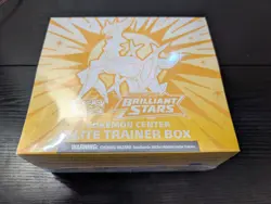 Pokemon Trading Card Game Sword & Shield Brilliant Stars Pokemon Center Elite... 820650850066 - Image 4