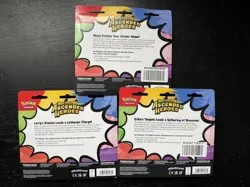 Pokemon: Ascended Heroes Tech Sticker Pack BUNDLE X3 (7 Packs) - Fast Postage - Image 3