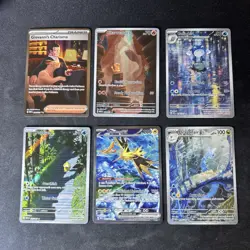 Pokemon TCG 151 Card Lot of 6 SIR and IR - Image 1