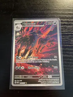 Pokemon TCG: Mightyena Ascended Heroes Illustration Rare 243/217 NM - Pack Fresh - Image 1