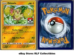 2017 Pokemon, S&M Guardians Rising Promos, #46/145 Oricorio Stamped Reverse Holo - Image 1