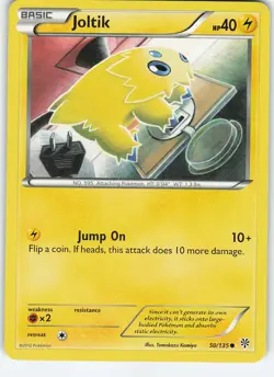 Joltik 50/135 Plasma Storm Common Normal MP Pokemon - Image 1