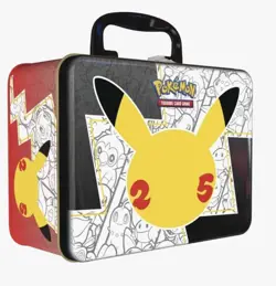 Pokemon TCG: Celebrations 25th Anniversary Collector Chest Lunch Box Sealed NEW - Image 1