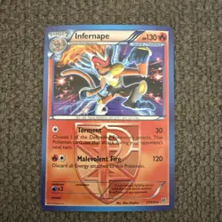 Infernape Full Holo 17/135 Pokemon Plasma Storm - Image 1