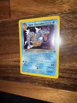 Pokemon TCG Rocket Gyrados Prerelease Pokemon Promos Holo Promo Promo - Image 5