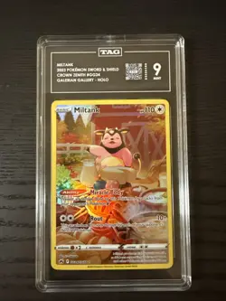 Miltank GG24/GG70 2023 Pokemon Crown Zenith Galerian Gallery Holo TAG 9 Mint - Image 1