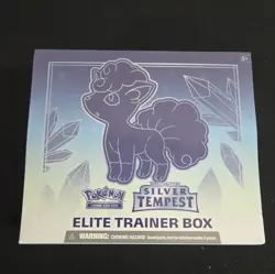 Pokemon Sword & Shield SILVER TEMPEST Elite Trainer Box ETB New, Sealed - Image 1