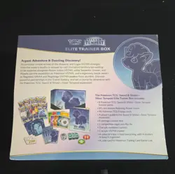 Pokemon Sword & Shield SILVER TEMPEST Elite Trainer Box ETB New, Sealed - Image 3