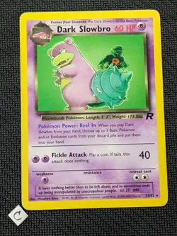 Dark Slowbro 29/82 - Team Rocket Unlimited Non-Holo Rare Pokemon TCG MP - Image 1