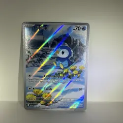 Piplup 98 Phantasmal Flames Illustration Rare Pokemon TCG NM - Image 1