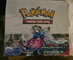 Pokemon TCG Scarlet & Violet - Temporal Forces Booster Sealed Box - New Sealed - Image 1