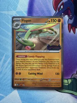 Flygon MEP 016 - Pokemon TCG Phantasmal Flames Pre Release Promo 2025 NM - Image 1