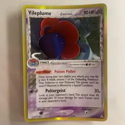 Vileplume 17/110 HOLO EX Holon Phantoms LP/NM - Image 1