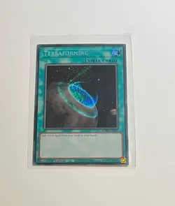 Yu-Gi-Oh! Terraforming #BLMR-EN087 1st Edition Secret Rare (NM) - Image 1