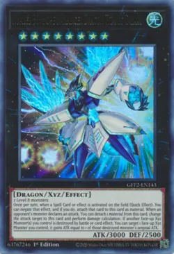 Number 38: Hope Harbinger Dragon Titanic Galaxy - GFP2-EN143 - Ultra Rare - 1st - Image 1