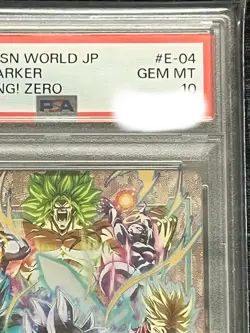 DB SPARKING ZERO Energy Marker Trading Card PSA10 Authentic Rare Collectible - Image 3