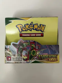 EMPTY Pokemon TCG Sword & Shield Evolving Skies Booster Box. No cards/packs - Image 1