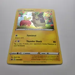 Morpeko SWSH031 Pokemon Card Black Star Promo Cosmos Holo 2020 - Image 2