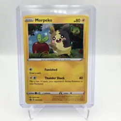 Morpeko SWSH031 Pokemon Card Black Star Promo Cosmos Holo 2020 - Image 4