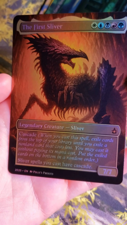 The First Sliver FOIL Proxy Playtest Card with Custom Art Design - Image 2
