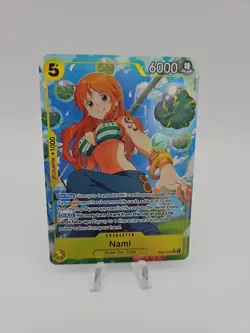 One Piece Card Game Nami SR Alt Art EB03-053 English NM Heroines Edition - Image 1