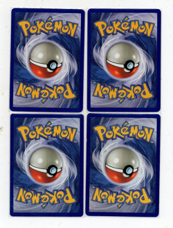 Pokemon TCG Fossil Energy Search Trainer 1st Edition Lot (4) Cards 59/62 NM - Image 2