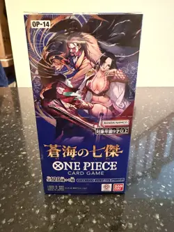 One Piece Card Game OP-14 Booster Box The Azure Sea’s Japanese US SELLER - Image 1