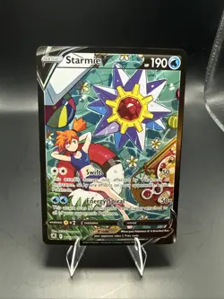 Pokemon TCG Starmie v Astral Radiance Holo Ultra Rare Card TG13/TG30 - Image 1