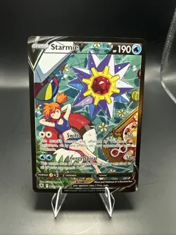 Pokemon TCG Starmie v Astral Radiance Holo Ultra Rare Card TG13/TG30 - Image 2