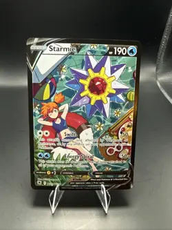 Pokemon TCG Starmie v Astral Radiance Holo Ultra Rare Card TG13/TG30 - Image 3