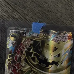 Pokemon M Steelix EX 109/114 XY Steam Siege Ultra Rare Full Art Holo Card - MINT - Image 2