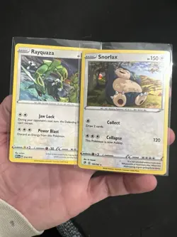 Pokemon Card Collection Lot Full Arts LOT GX Rayquaza Snorlax - Image 1