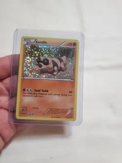 LP Pokemon TCG Card McDonald's Promo 2011 - Sandile 8/12 Holo - Image 1