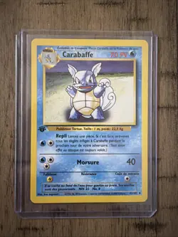 Pokemon Wartortle 1st Edition French Card 42/102 Mint Condition - Image 1