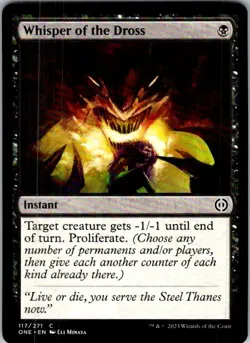 Magic | ONE | Whisper of the Dross | 117 | Normal | NM - Image 1