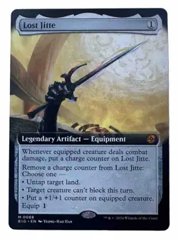 MTG - Lost Jitte (Extended Art)- Outlaws Of Thunder Junction - #88 M/NM - Image 1