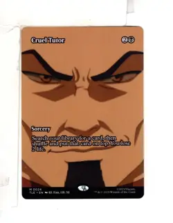 MTG SkeenAB Cruel Tutor BORDERLESS from TLE. NM. - Image 1