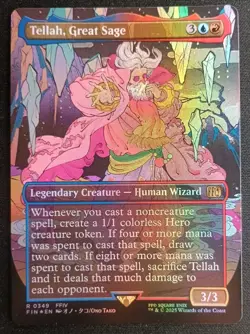 MTG Final Fantasy - Tellah, Great Sage - Foil Borderless Rare - Image 1
