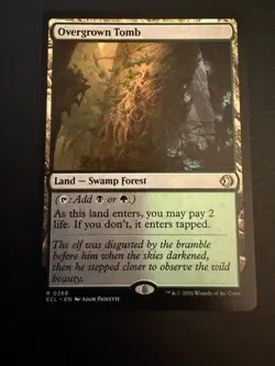 1x MTG Overgrown Tomb 0266 ECL NM - Image 1
