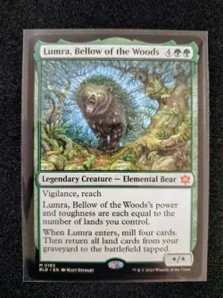 MTG Lumra, Bellow of the Woods 0183 Bloomburrow NM - Image 1