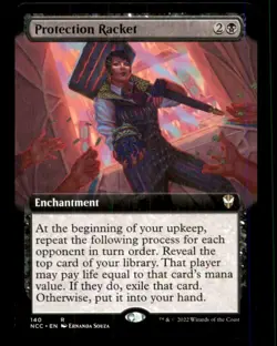 Protection Racket LP Light Play New Capenna MTG [12132] - Image 1